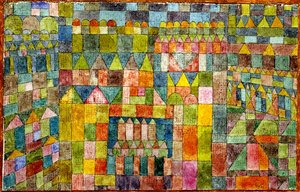 Barrio De Los Templos De Pert — Paul Klee, Neo-expressionism