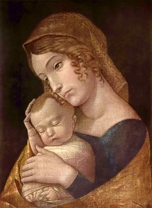 Virgin And Child — Andrea Mantegna, Renaissance Classicism