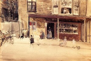 The Shop - An Exterior — James Abbott Mcneill Whistler