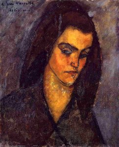 Beggar Woman — Amedeo Clemente Modigliani, Expressionism