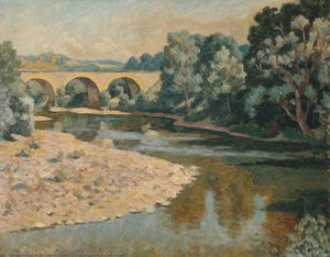 Bridge Over The Allier — Roger Eliot Fry