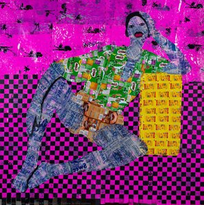 Yellow Is The Colour — Ahmad Rufai Zakari, Contemporary Collage