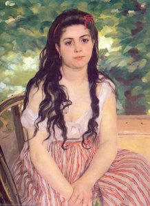 Study Summer — Pierre-auguste Renoir, Impressionist Style