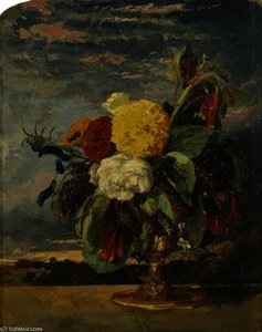 Flower Piece — William James Müller