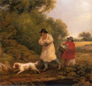 A Windy Day — George Morland