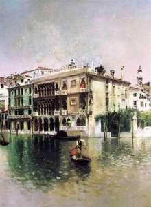 Venice, The Grand Canal — Robert Frederick Blum
