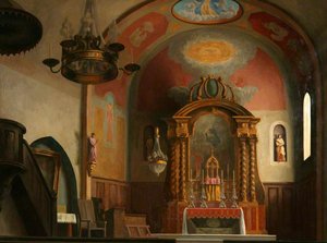 The Church At Ramatuelle — Roger Eliot Fry