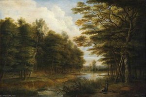 Landscape With Figures — Lucas Van Uden