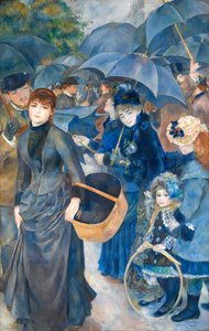 The Umbrellas — Pierre-auguste Renoir, Impressionism