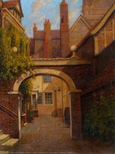 Back Of Manning's Wine Store, Cornhill, Suffolk — W. Charles Prentice
