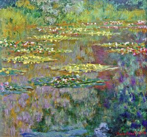 Water Lilies (8) — Claude Monet, Impressionism