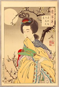 Spirit Of Plum Tree — Tsukioka Yoshitoshi