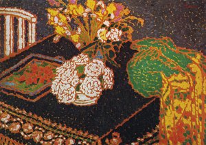 Still-life With Pompon — József Rippl-rónai