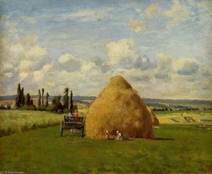 Haystack, Pontoise. — Camille Pissarro