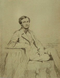 Portrait Of Eugene `lacheur — Gustave Moreau