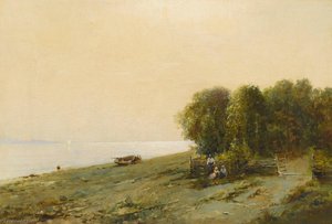 On The Shores Of The Dnieper — Sergei Ivanovich Vasilkovsky