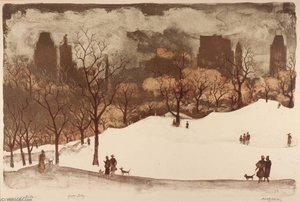 Grey Day — Adolf Dehn