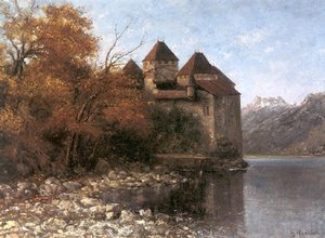 Chateau De Chillon — Gustave Courbet