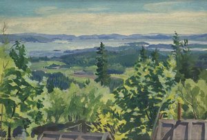 Oslo Fjord From Holmenkollen — Stephen Bone