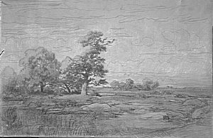 Landscape Sketch — Theodore Robinson