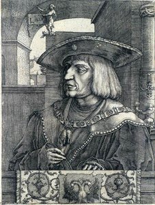 Emperor Maximilian — Lucas Van Leyden, Northern Renaissance