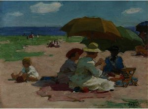 At The Beach 4 — Edward Henry Potthast
