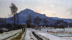 Le Chemin Du Petit Séminaire. Environ De Grenoble — Ernest Victor Hareux