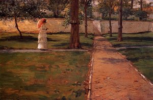 In Brooklyn Navy Yard — William Merritt Chase
