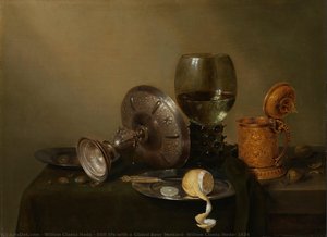 Still life with a Gilded Beer Tankard, Willem Claesz Heda, 1634