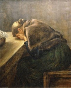 Mourning — Fritz Von Uhde