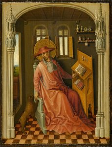 St. Jerome In His Study — Stephan Lochner