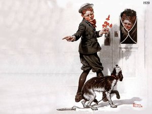 Untitled (2838) — Norman Rockwell