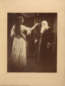 Vivien And Merlin — Julia Margaret Cameron