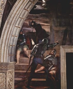 Stanze Vaticane - The Liberation Of St Peter (detail) [01] — Raphael