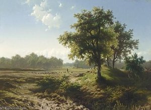 A View Of The Veluwe In Summer — Paul Joseph Constantine Gabriel