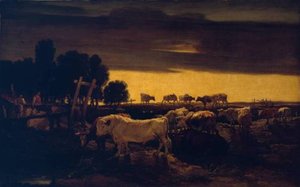 Cattle-piece, Marylebone Park — James Ward