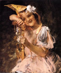 The Birthday Party — William Merritt Chase