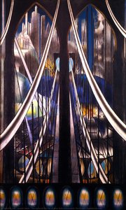 The Voice Of The City Of New York Interpreted: The Bridge (brooklyn Bridge) — Joseph Stella