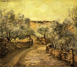 The Lane To Port Lligat With View Of Cap Creus — Salvador Dalí
