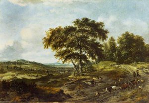 Landscape With Cattle — Jan Jansz Wijnants