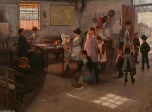 School Is Out — Elizabeth Adela Stanhope Forbes