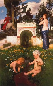 Vita Somnium Breve — Arnold Böcklin