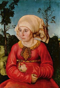 Wife Of Dr. Johann Stephan Reuss — Lucas Cranach The Elder, German Renaissance