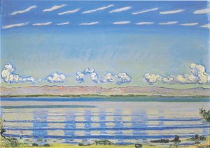 On Lake Geneva (also Known As Landscape With Rhythmic Shapes) — Ferdinand Hodler
