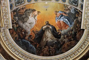 The Glory Of St Dominic — Reni Guido (le Guide), Baroque Religious Painting