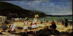 Our Neighbours At The Seaside — Albert Junior Ludovici