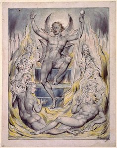 Satan Addressing His Potentates — William Blake