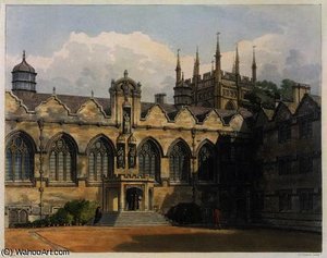 Exterior of Oriel College
