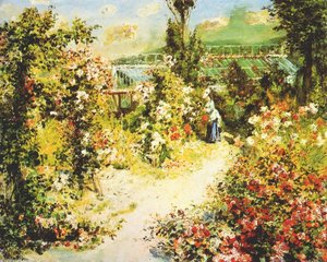 The Greenhouse — Pierre-auguste Renoir