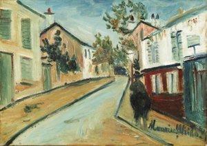 Street In Montmartre 3 — Maurice Utrillo